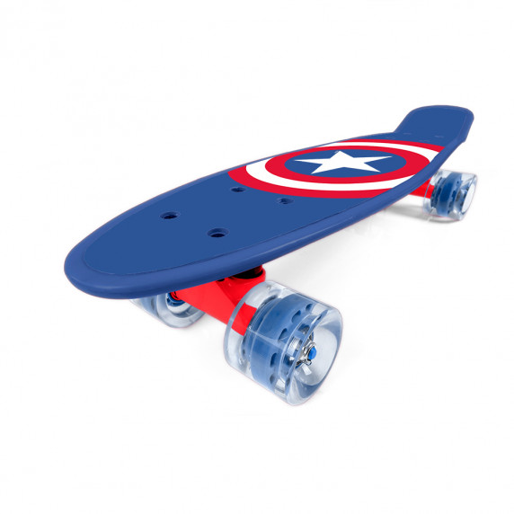Skateboard - 55 x 14,5 x 9,5 cm - MARVEL Captain America