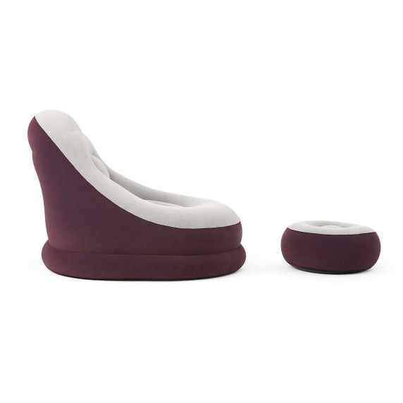 Fotoliu gonflabil - BESTWAY 75053 Comfort Crusier Air Chair - burgund