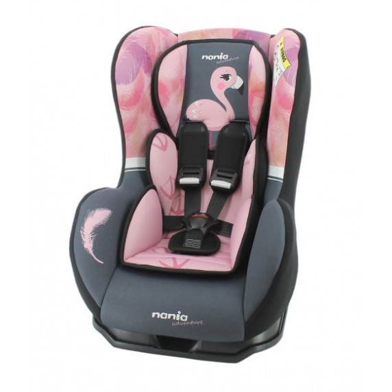 Scaun auto pentru copii - Flamingo - 0-18 kg