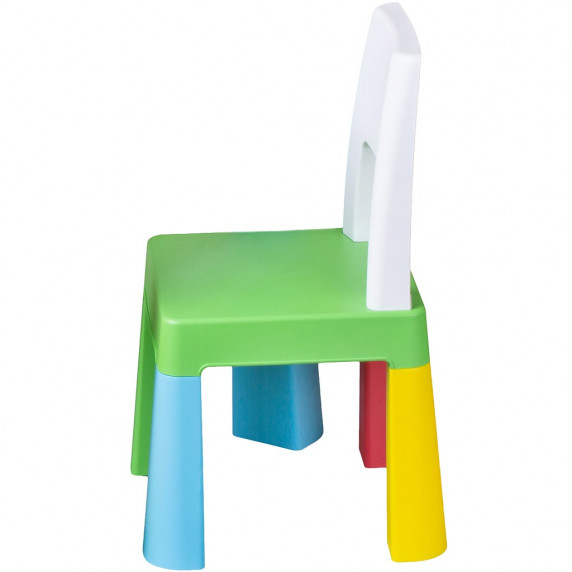 Masă pentru copii cu scăunel - multicolor - Tega