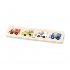 Jucărie cu forme din lemn - VIGA - mașinuțe Preview