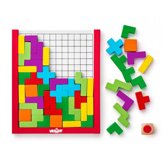 Joc Tetris din lemn - WOODYLAND